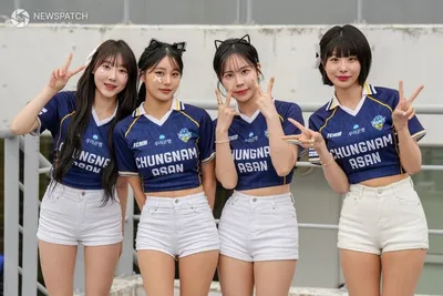 충남아산FC 홈경기, 비타민걸스 4인 출격