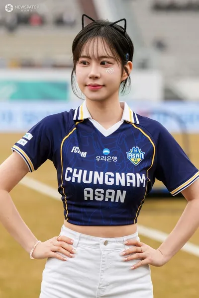 남화륜 치어리더, '시크한 고양이'