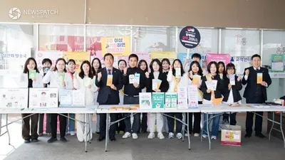 진천군의회, 결핵 예방 캠페인 동참