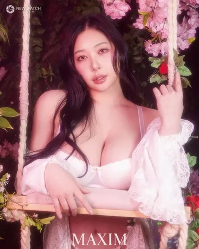 미스맥심 전지은, 비현실적 글래머 몸매… 파격적인 콘셉트 맥심 4월호 화보