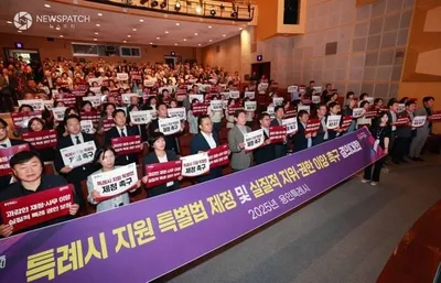 이상일 용인특례시장, “특례시 지원 특별법, 행안위 소위 통과 환영”