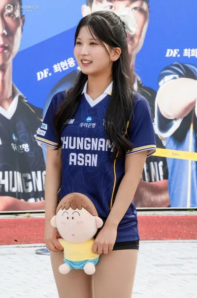 이윤재 치어리더, '비타민 막내의 깜찍한 미소'