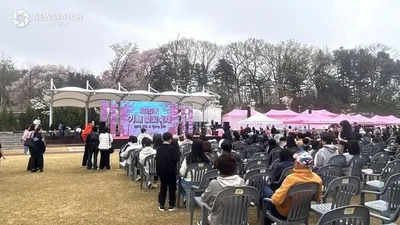 화성특례시 기배동, 제15회 벚꽃축제 성료