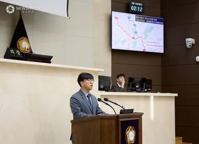 용인특례시의회 김병민 의원, 반도체 경쟁력 강화와 시민 참여형 신규 철도 노선 구축 강조