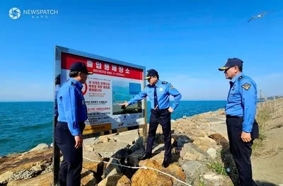 장인식 해경청장 직무대행, 평택 연안 안전 점검