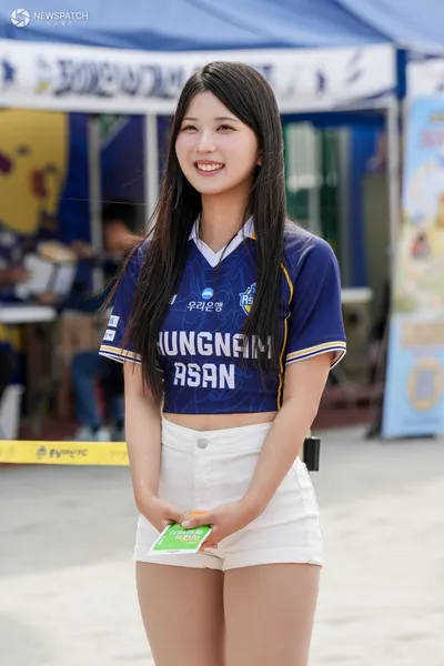 이윤재 치어리더, '귀염귀염'