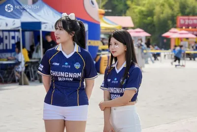 이지현 치어리더 - 이윤재 치어리더, ' 상큼 그 자체 '