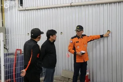 오산소방서, 물류창고 화재 예방 현장지도