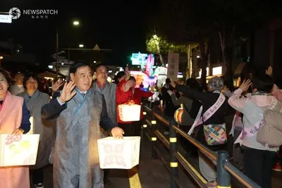 수원특례시의회, ‘2026 수원 연등축제’ 참석