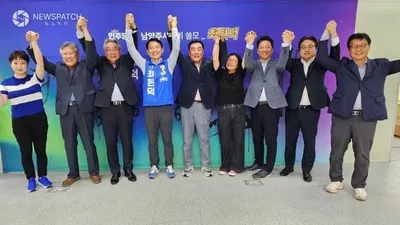 [6.3지선]박기춘 명예 선대위원장, 최현덕 남양주시장 후보 지원 사격