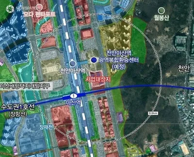 아산신도시 터미널용지 개발 본격화. . .15년 방치된 터미널 부지, 복합개발 통한 도심 활성화 추진