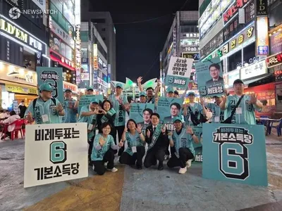 [6.3지선] 용혜인, "홍순영·서태성·백미란 안산시의원 후보 지원 총력전