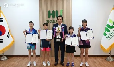 화성도시공사 탁구단, 전국소년체전 준우승