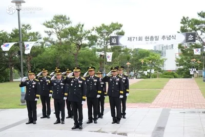 오산소방서, 현충일 맞아 순국선열 추모. . .호국영령 희생 기리며 시민 안전 수호 의지 다져