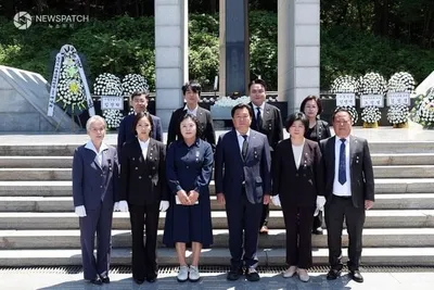 시흥시의회, 제71회 현충일 추념식 참석