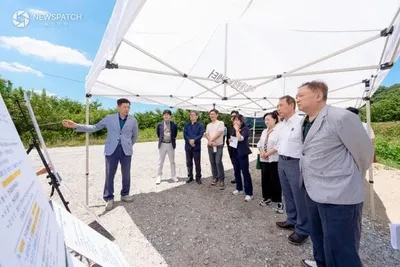 조용호 오산시장 당선인 인수위, 주요 인프라 현장 점검