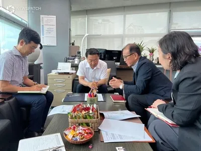방성환 경기도의원, 삼평중 학교복합시설 추진상황 점검
