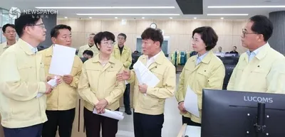경기도의회 남종섭 의장, 첫 공식 행보로 집중호우 대비 재난상황실 긴급 점검