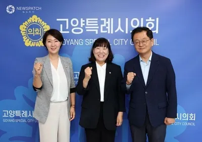 고양시의회 김미수 의장, 민경선 고양시장과  첫 공식 차담회 개최