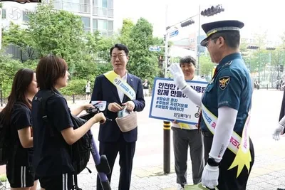 화성특례시, ‘두바퀴 차’ 민관 합동 캠페인 전개