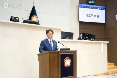 용인특례시의회 이교우 의원, 동천유타워 공동집배송센터 지정취소 대책 마련 촉구