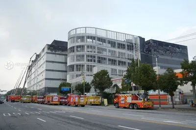 [현장] 인천 쿠팡 32물류센터 화재, 109시간 만에 완전 진화