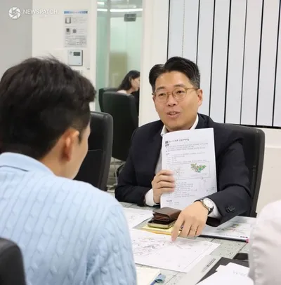 윤일영 수원특례시의원, 소화초 통학안전 점검