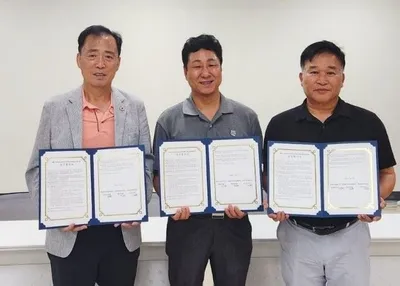광명4동, 까치밥조합과 학교급식 반찬 배달 협약