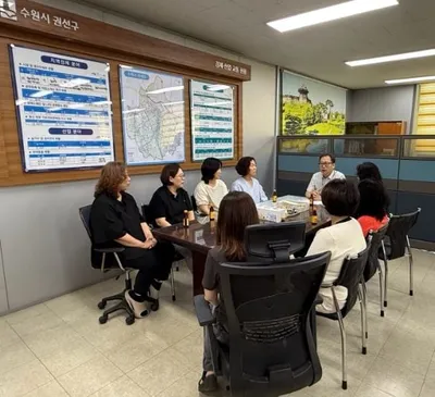 권선구 경제교통과, 교통유발부담금 조사원 간담회 개최