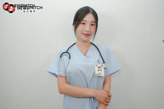 모델 송&에이전시 대표이자, 간호사 김보연  [사진=신재철]