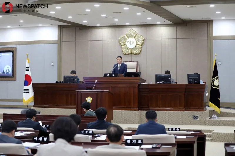 ▲제393회 제1차 정례회 제1차 본회의