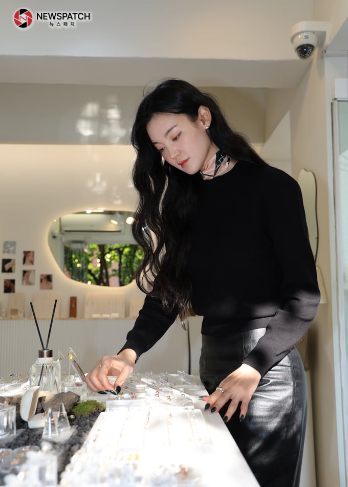 모델 양혜란(세인트메리 대표) [사진=신재철 기자]