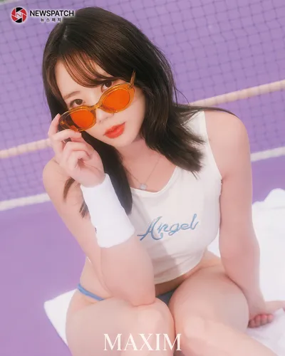 ‘바람에 치마가 훌렁’ 남다른 피지컬 자랑하는 미스맥심 뮤아