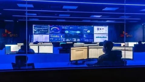 SK쉴더스의 사이버보안 관제센터 시큐디움 센터 전경 / 사진제공=SK쉴더스 SK쉴더스의 사이버보안 관제센터 시큐디움 센터 전경 / 사진제공=SK쉴더스