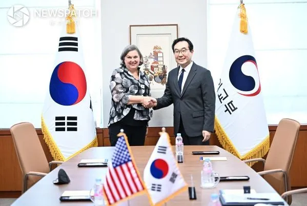 이도훈 외교부 2차관, 눌런드 미 국무부 정무차관 면담 이도훈 외교부 2차관, 눌런드 미 국무부 정무차관 면담