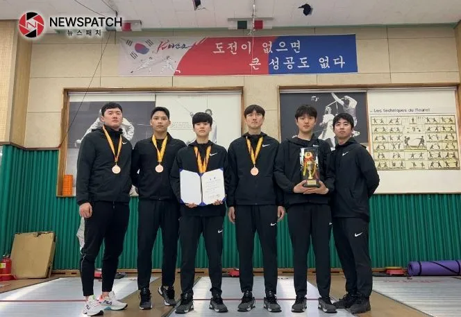 광주시청 펜싱팀, 제52회 회장배전국남녀종별펜싱선수권대회 동메달 광주시청 펜싱팀, 제52회 회장배전국남녀종별펜싱선수권대회 동메달