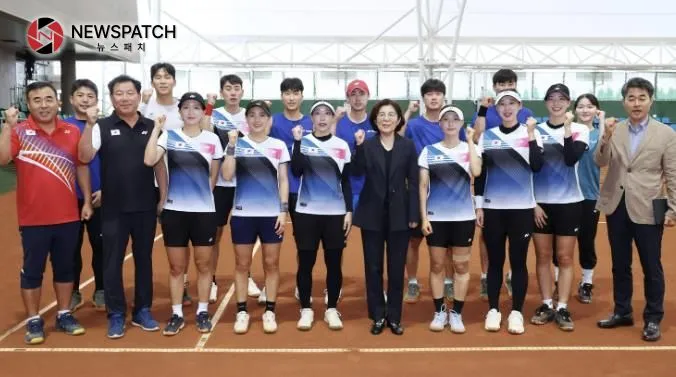 김보라 안성시장, 세계선수권대회 앞둔 소프트테니스 국가대표 선수단 격려 김보라 안성시장, 세계선수권대회 앞둔 소프트테니스 국가대표 선수단 격려
